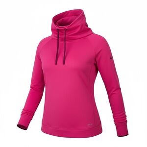 Nike Fuchsia Cowl Neck Pullover